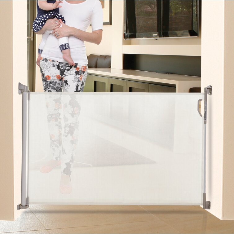 Stork retractable sale baby gate